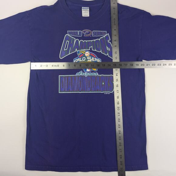 Vintage Arizona Diamondbacks 2001 World Series Champions Baseball Shirt Large - Picture 7 of 7